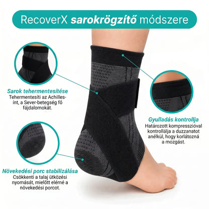 RecoverX – Sarok- és növekedési porc támasztó harisnya fiataloknak